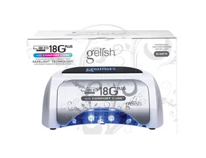 Gelish 18g Plus Led Light With Comfort Cure - 1168000