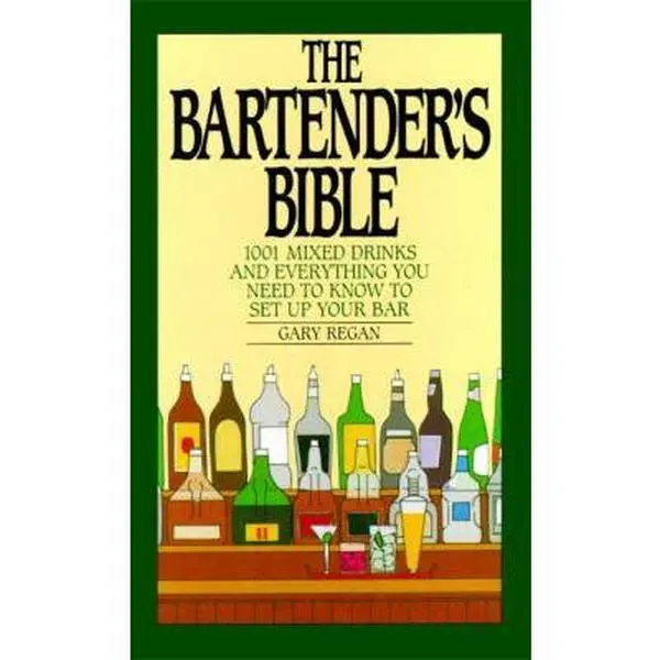USED Book - The Bartender's Bible: 1001 Mixed Drinks by Gary Regan (Hardcover) - english