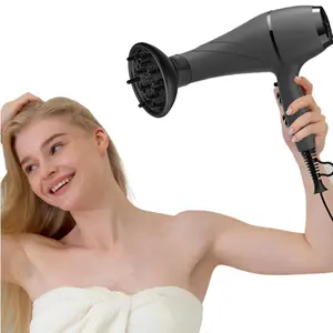 Professional Hair Diffuser Attachment – Rotatable Airflow Control for Curls, Volume & Frizz-Free Styling