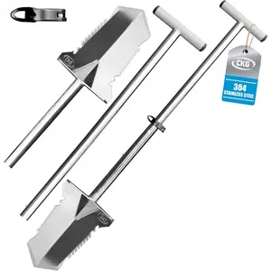 Double Serrated Blade Shovel