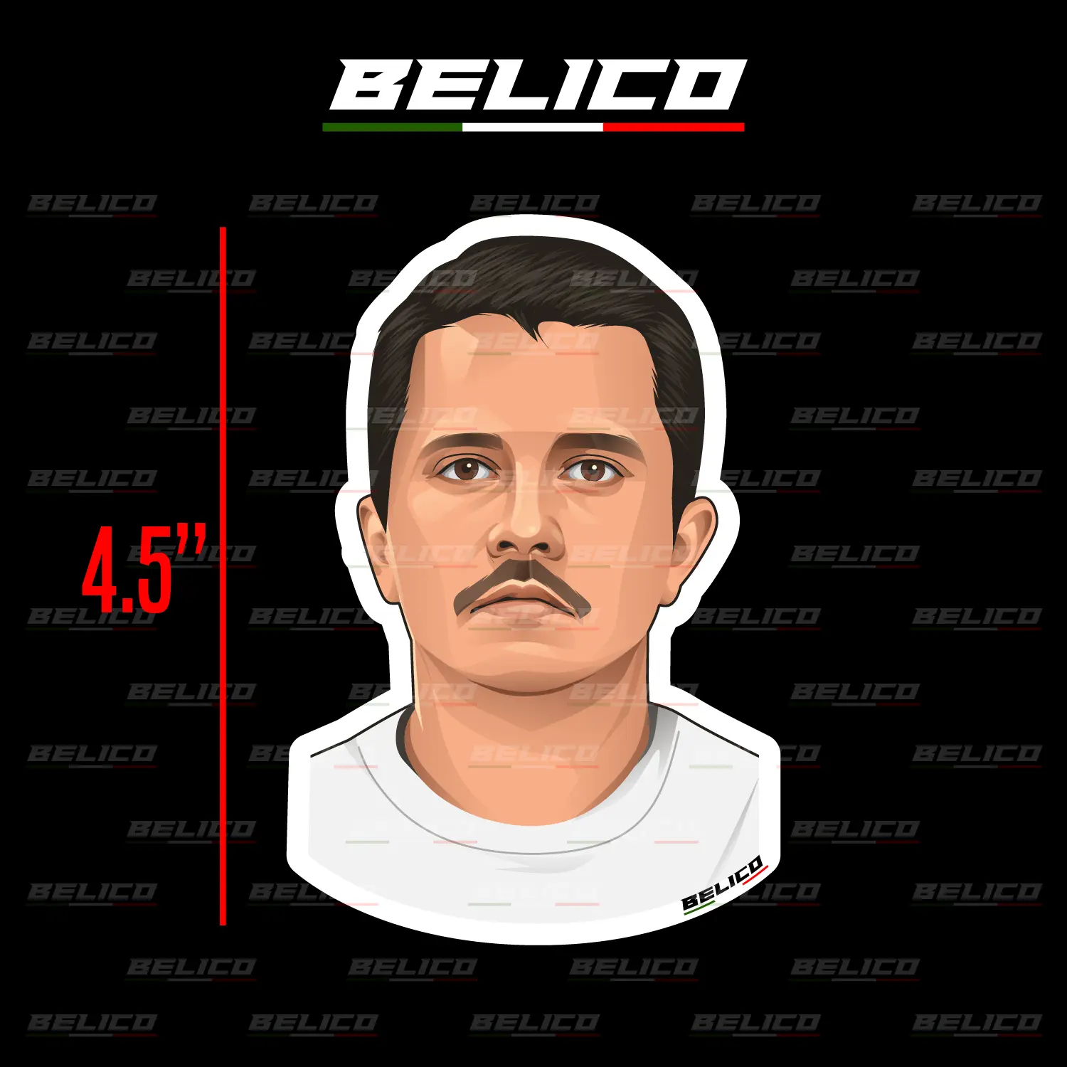Men cho Waterproof Sticker Decal CJNG NEMESIO