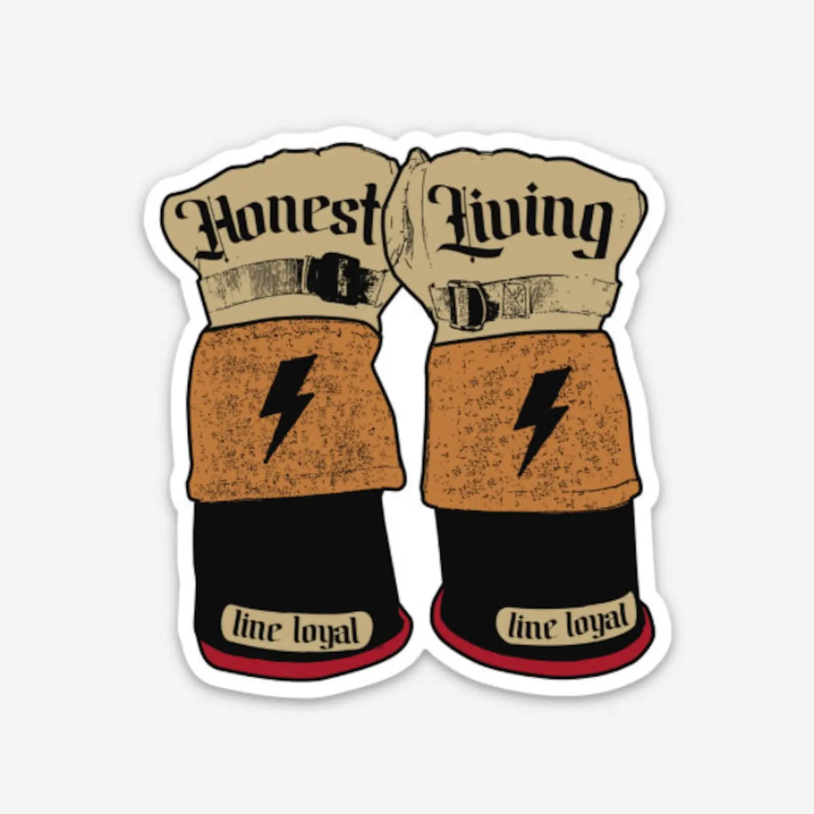 Gloves are On Sticker Gloves are On Sticker