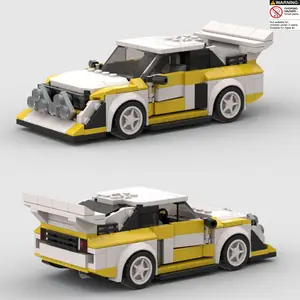 Rally Car Moc Building Toy Set, 326pcs Speed Champion Series Racecar Model Kit, DIY Construction Set for Kids & Adults, Moc Blocks Set, Perfect Gift