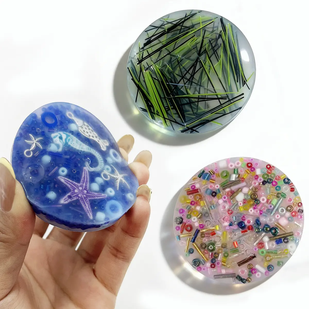 3-Pack Picky Pad Fidget Toys – Ocean, Line & Bead Texture Sensory Set
