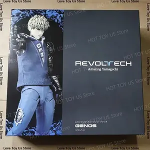 New Ko Genos Kaiyodo Revoltech Yamaguchi One Punch Man Anime Action Figures Joint Movable Model Statue Toys Gifts