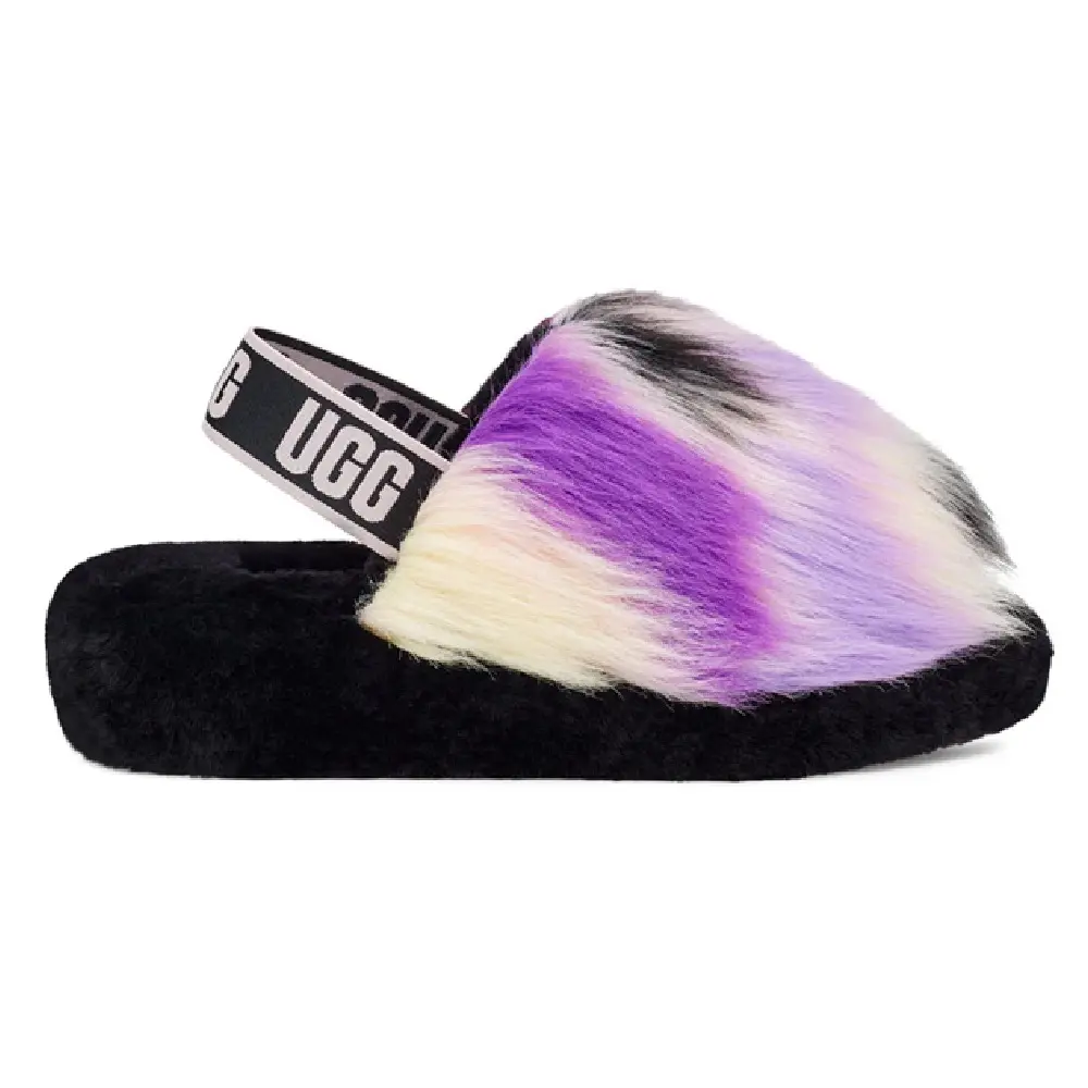 Women's UGG Fluff Yeah Slide Tie Dye Magnolia (1117326-MGNL)