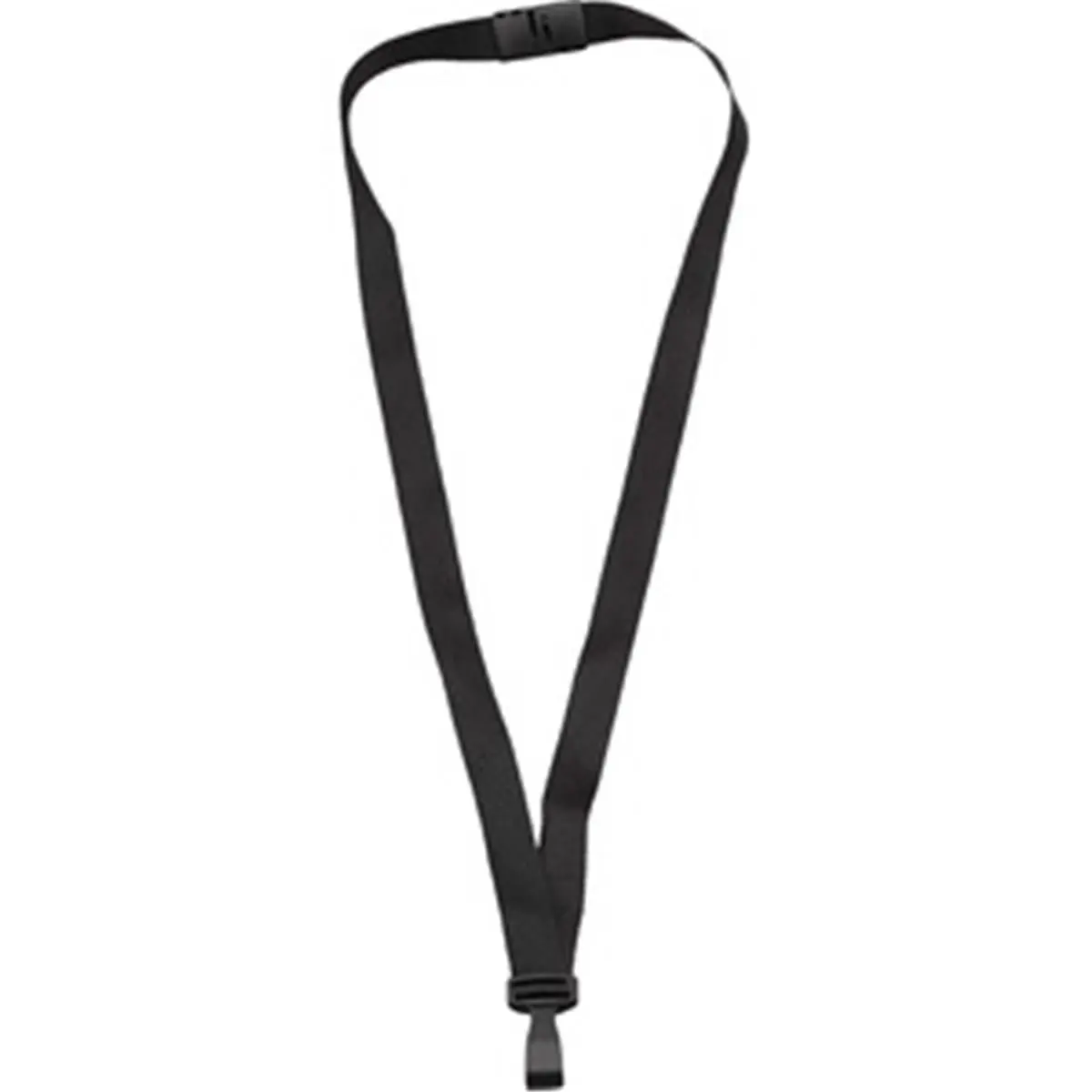 Advantus AVT97131 Safety Flat Breakaway Lanyard, 36 Inches (36"l), Plastic Hook, Quick Release, Non-Metal Environments Compatible - Case of 12, Security Areas