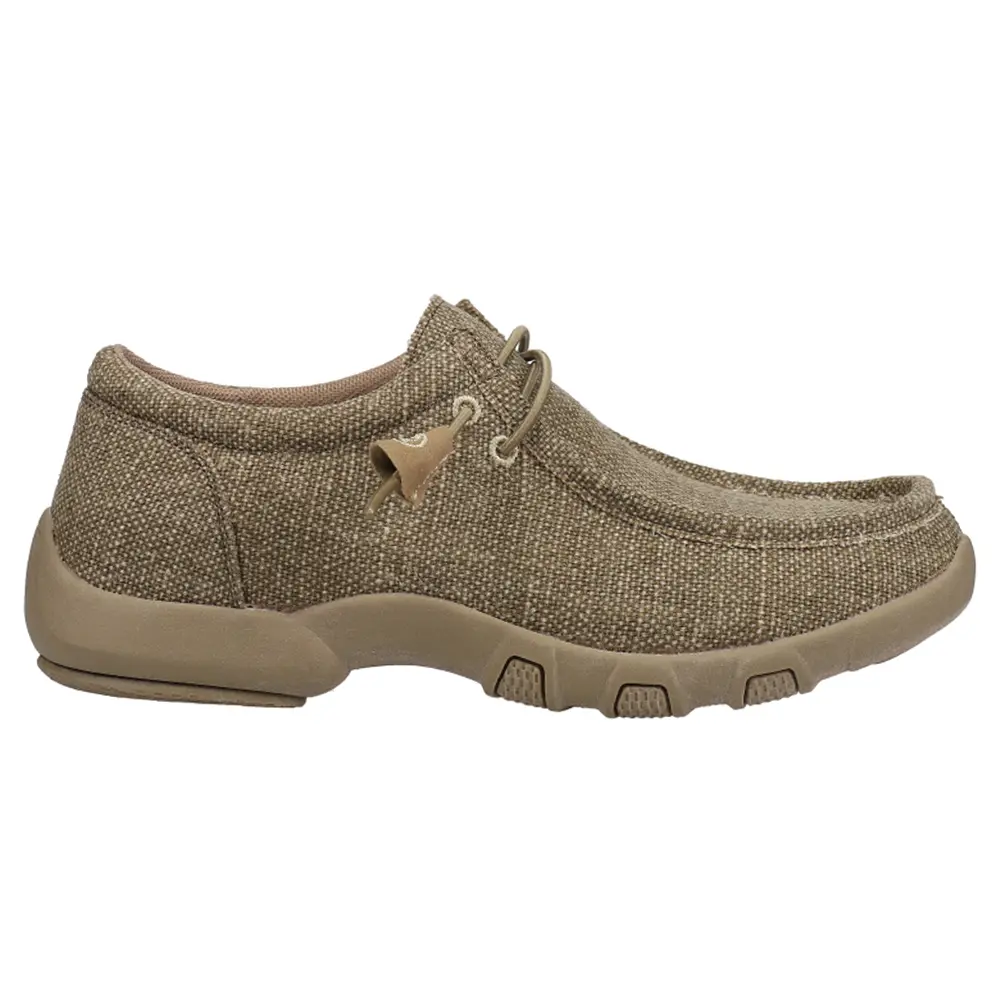 ROPER Mens Chillin Slip On Casual Shoes - Brown