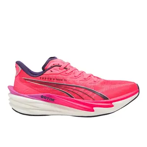 PUMA Mens X Hyrox  Velocity Nitro Running Sneakers Shoes - White