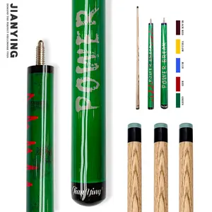 Three jump and tackle clubs with 13mm crystal tips, 21 ounces, for explosive tackles and easy jumps Billiard Cue Stick Billiard Ball Set