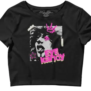 Eye Kandy T-Shirts - Top Womenswear with Bold Graphic Design and Pink Accents
