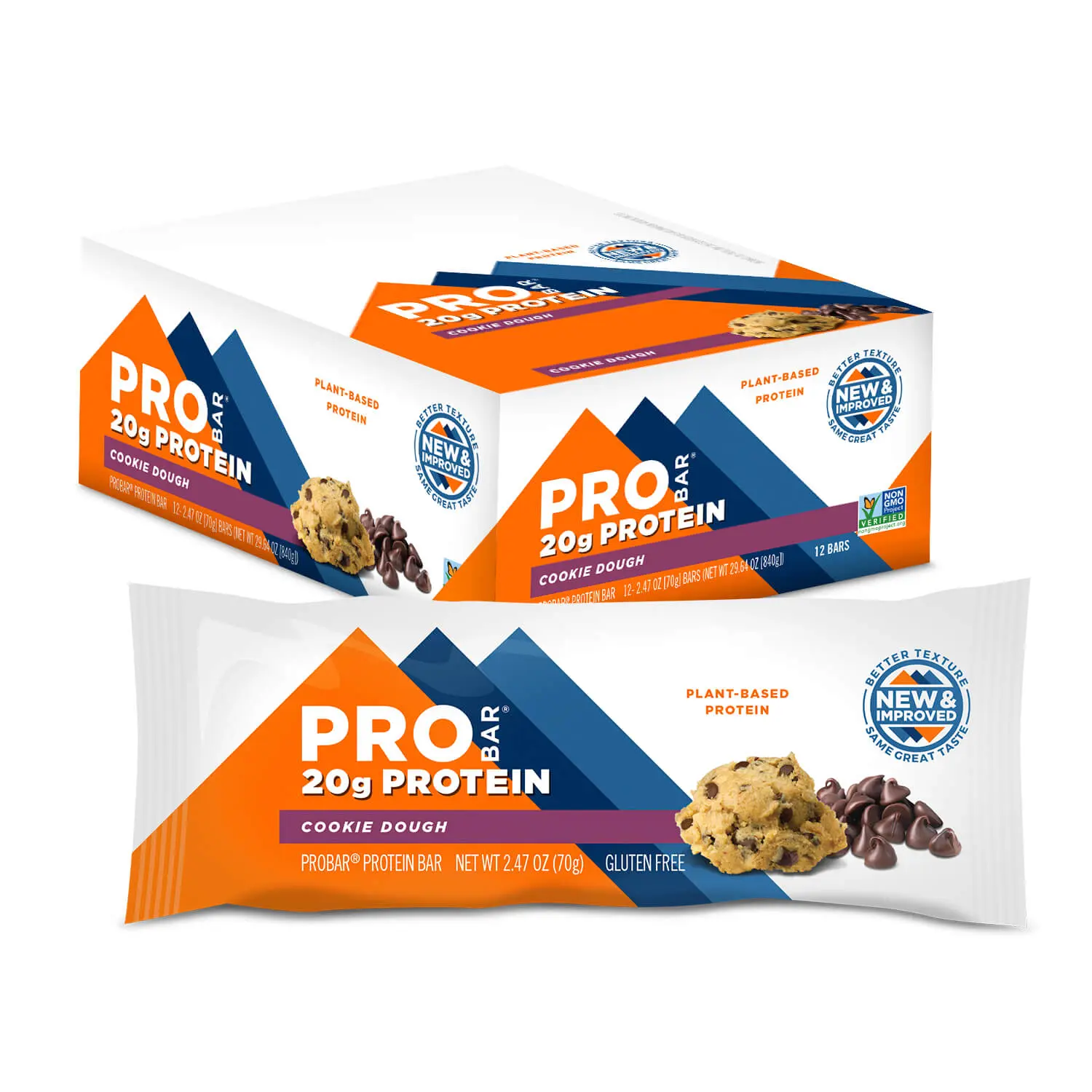 Cookie Dough 2.47 oz Bar 12-Pack