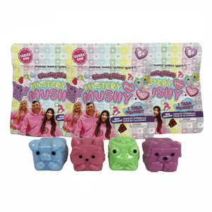 MushyKinz Mystery 3 Pack Bundle - Squishy Collectible Figures