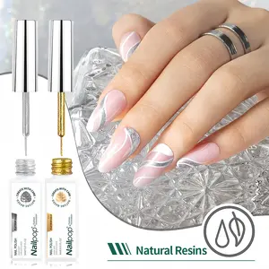 Line Gel Nail Polish Set Semi Permanent UV Gel For DIY Painting Drawing Manicure Varnish Nail Art Liner Gel Brushed Glue 8ml