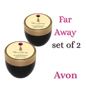 Avon Far Away Perfumed Skin Softener  5.1 fl Set of 2