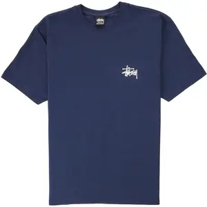 Stussy Basic T-shirt Navy