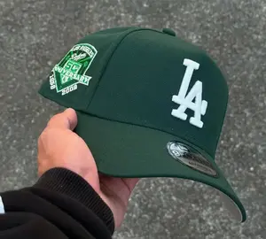 New Era Green Los Angeles Dodgers Cap – 9FIFTY Cute & Trendy LA Style, Adjustable Fit Unisex