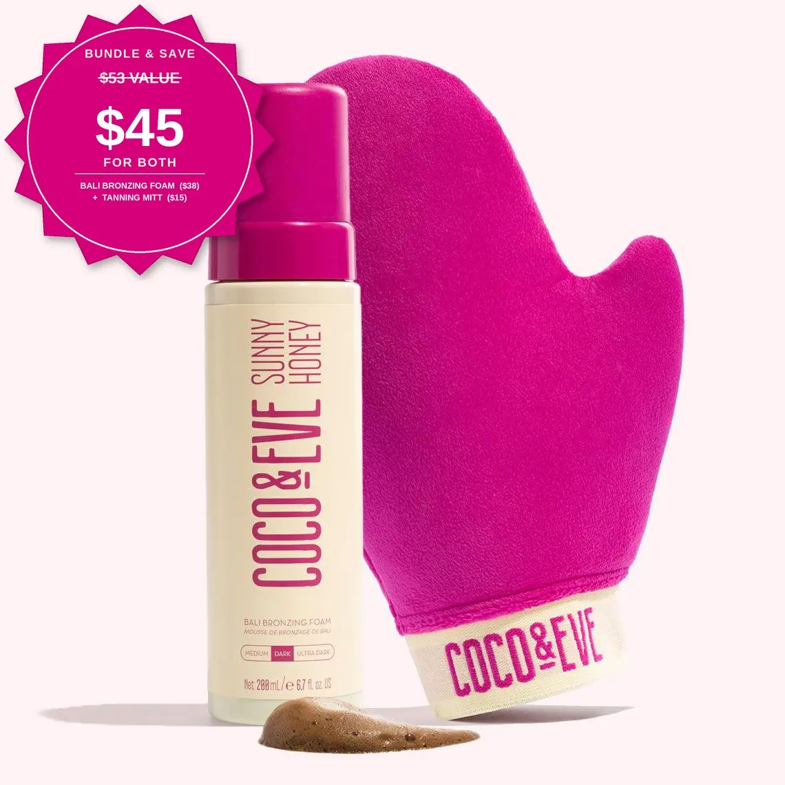 Bali Bronzing Foam + Mitt Set