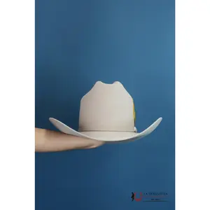 LA HERRADURA RDR COPA ALTA 6X EL PATRÓN SILVER BELLY Customizable Cowboy Hat with Unique Design and High-Quality Craftsmanship
