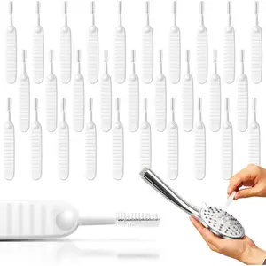 Shower Hole Cleaning Brush, 50pcs Multifunctional Shower Hole Cleaning Tool, Anti-clogging Nozzle Cleaning Brush, Bathroom Cleaning Tool