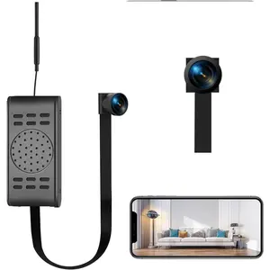 Camera 4K HD DIY Module WI-FI Small Nanny Cam Portable Wireless Security Camera 155° Wide Angle With Motion Detection For Indoor/Pet