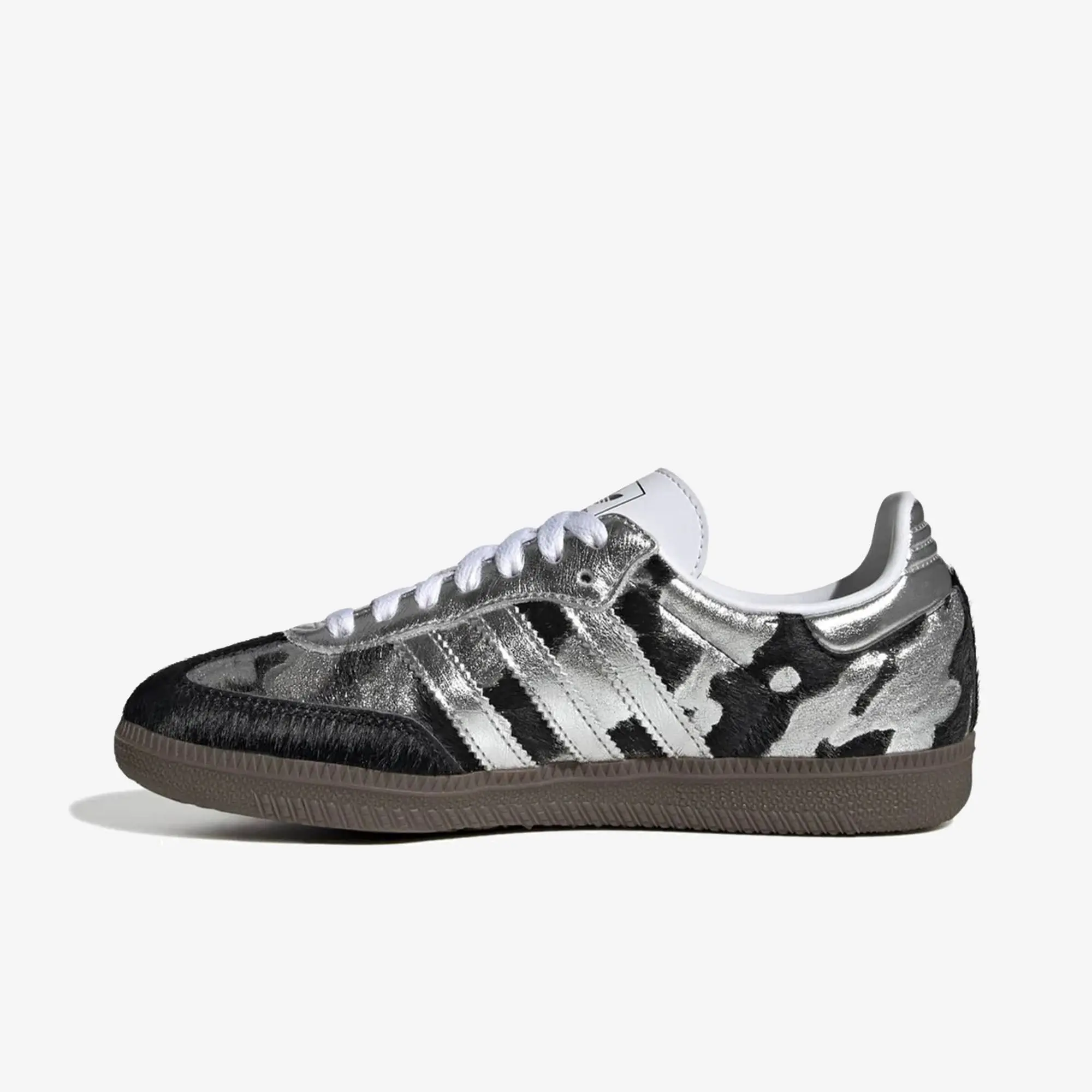 Adidas Women's Samba OG Black Silver Metallic