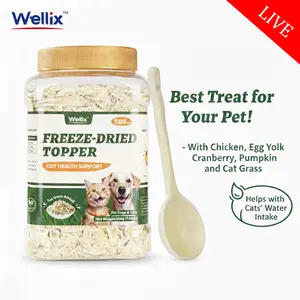 【Live Big Deal 】WELLIX Cat Freeze Dried Toppers/Treats