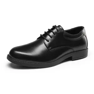 Bruno Marc Men's Non Slip Work Shoes, Waterproof Restaurant Derby Dress Shoes Boy  Leather Lace Soft Closed Office Comfort Casual Footwear