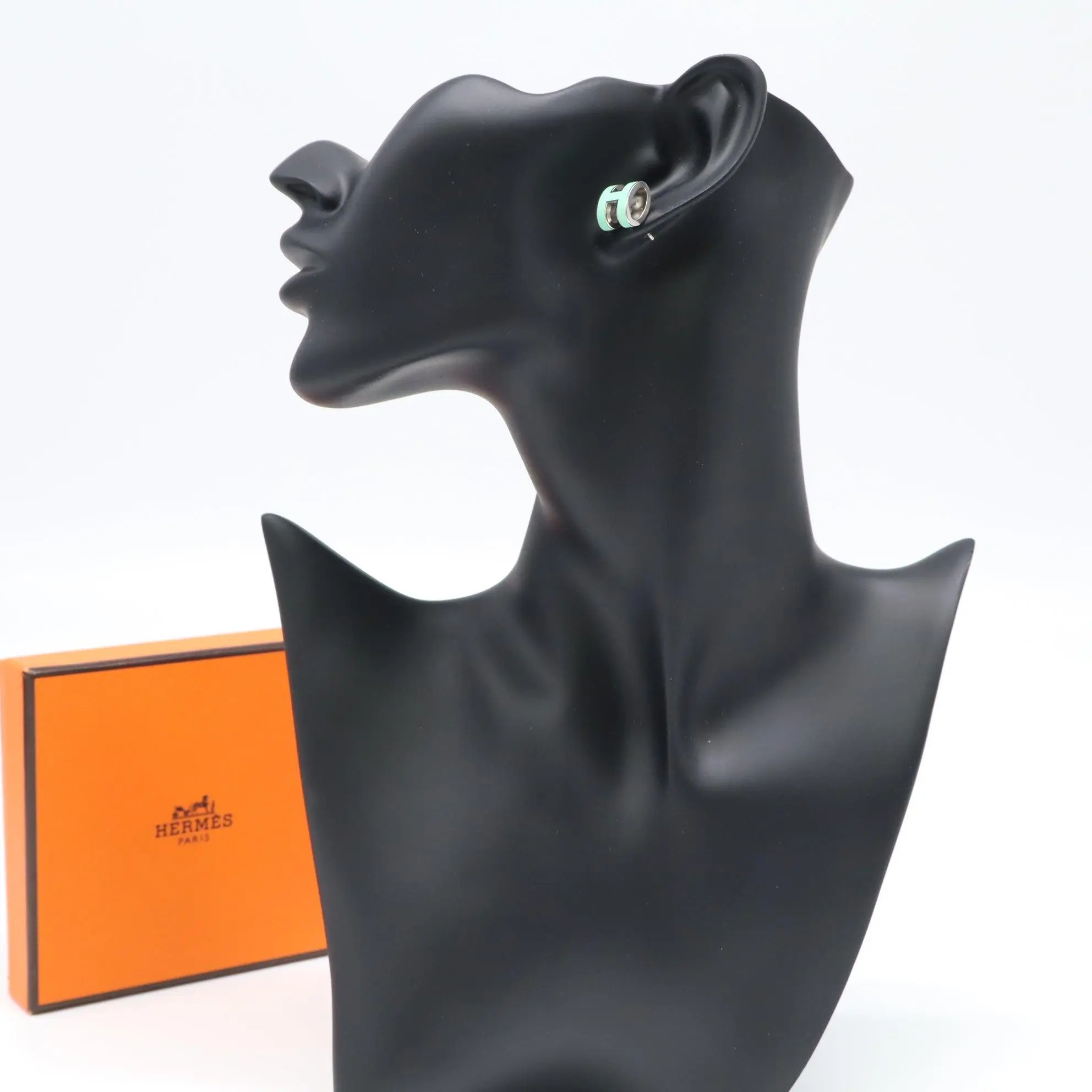 Pre-owned Hermes Pop H Earrings W21973