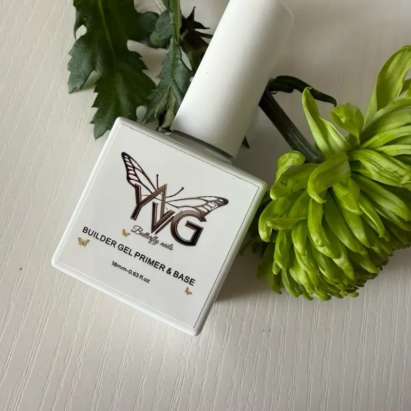 YVG Butterfly 6 en 1 Builder Gel Primer & primer 18ml-0.6 fl oz for Professional Nail Art