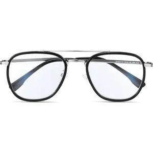 Iconic Aviator Reading Glasses - Premiu in Gold/Black - UV & Blue Light Blocking Lenses