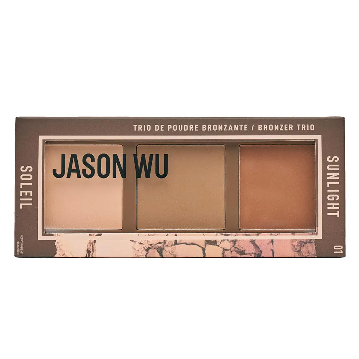 Jason Wu Beauty Sunlight Bronzer Trio - Golden Smooth Makeup for a Radiant Look