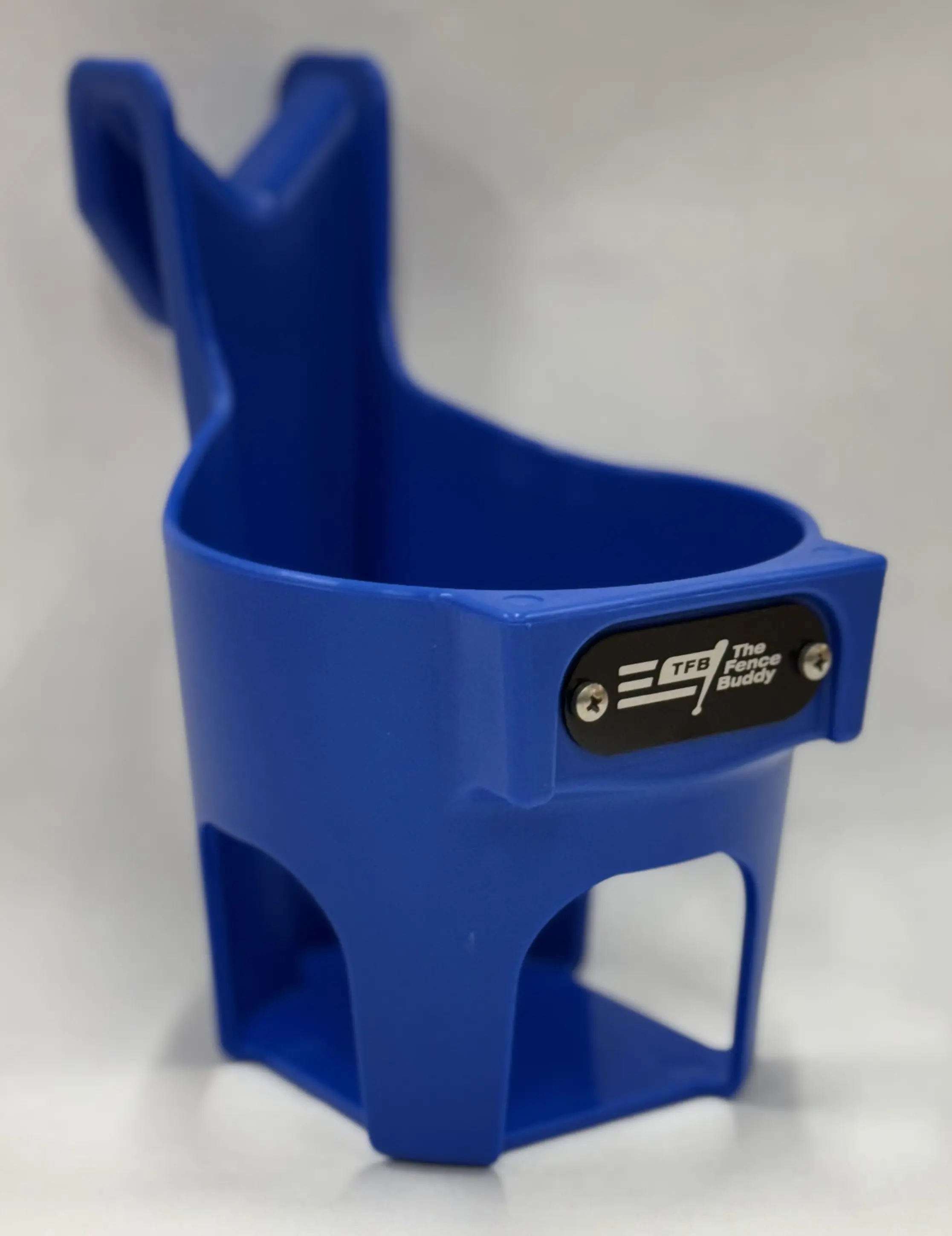 Fence Buddy Royal Blue Hanging Bottle Cup Holder - Dugout Accessory for Stanley, Yeti, Gatorade & More - Made in the USA