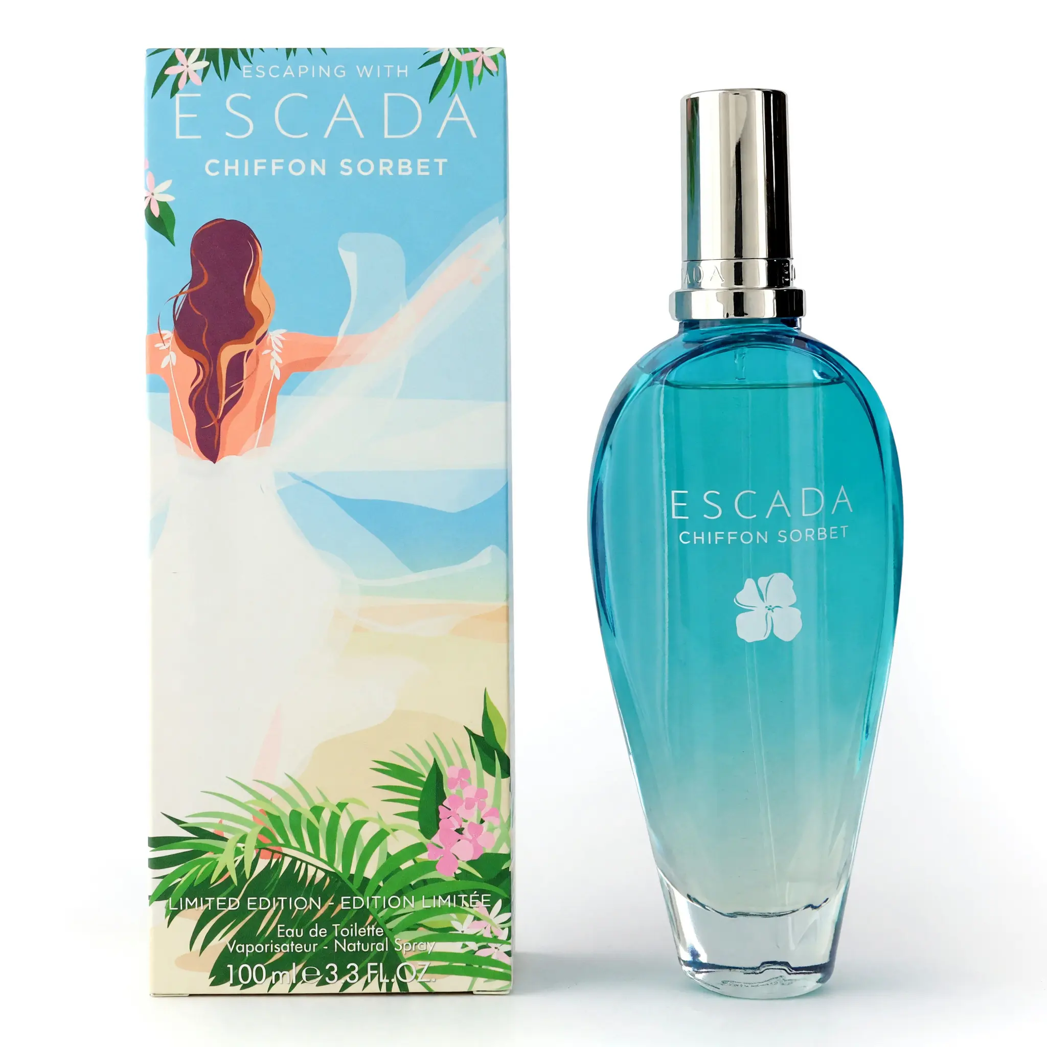Escada Chiffon Sorbet Limited Edition by Escada, 3.3 oz EDT for Women, Perfumes For Women, Women Perfumes
