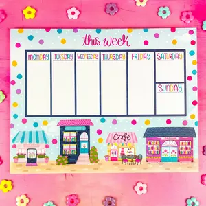 Book Lover's Lane ® Weekly Planner Notepad 8.5" x 11"