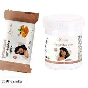 2 PCS Byenblan Turmeric SET-face cream & Turmeric Soap set-skin care