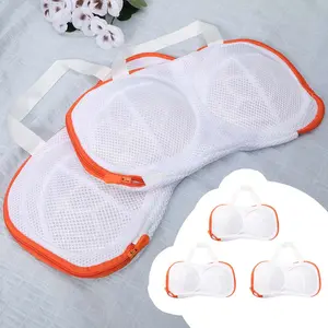 3 Pack Bra Wash Bags for Laundry – Zippered Lingerie Mesh Bags for Washing Machine, Protect Delicates & Underwear from Snagging, Deforming – Reusable Brassiere Laundry Pouch tiktokshopspringglowup