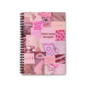 Spiral Notebook - Ruled Line, Compact Design, Ideal for Writing and Note-taking, Versatile for Various Uses