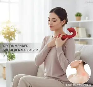 Acupoint Hot Compress Hand Massager Meridian Care Physiotherapy Highly Release Pressure Electric Hand Massager