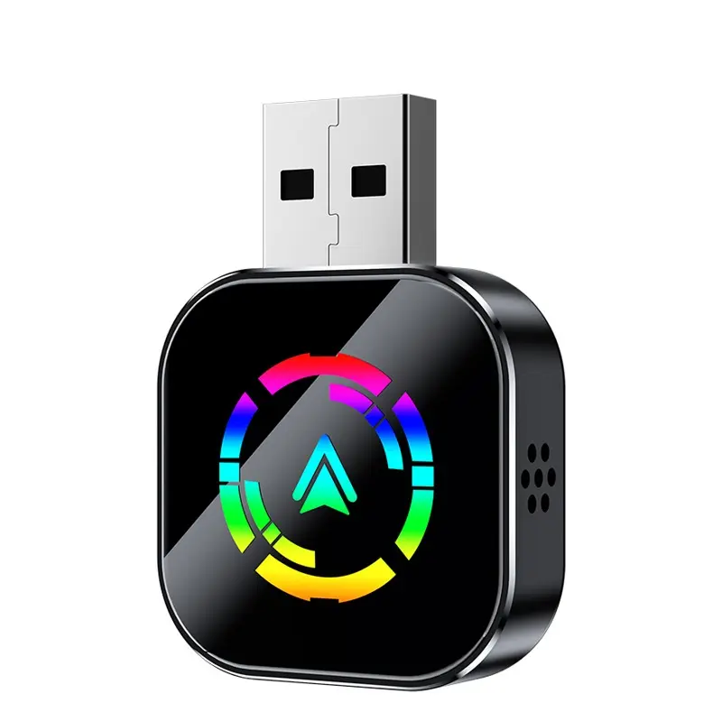 2-in-1 wireless CarPlay adapter, Suitable for cars with built-in wired CarPlay, Compatible with iPhone and Android, Stable control and no delay, Automobile Adapter, Car Connectivity Adapter