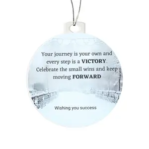 Celebrate Your Wins - Acrylic Ornament