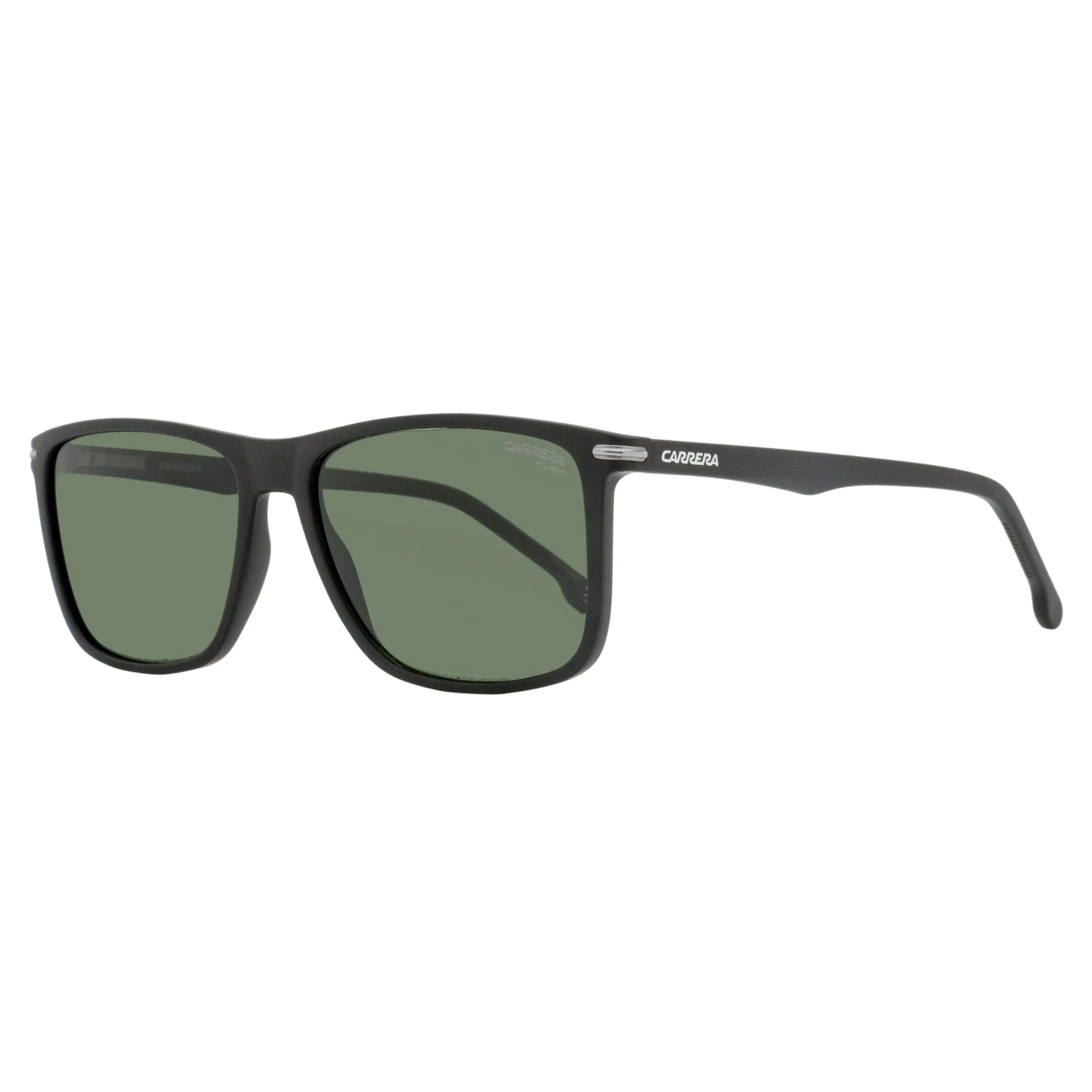 Pre-owned Carrera Polarized Rectangular Sunglasses 298/S 003UC Matte Black 57mm