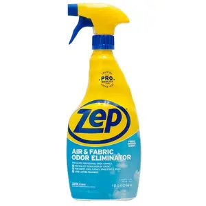 ZEP Blue Sky Air and Fabric Odor Eliminator and Fabric Freshener, Air and Fabric Freshener, Long-Lasting Fragrance, Blue Sky Scent, Carpet Deodorizer, Upholstery Spray, Car Odor Eliminator, Home Office Freshener.