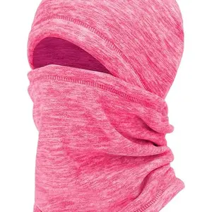 mysuntown Pink Balaclava Ski Mask,Winter Hat for Cold Weather Skiing Snowboarding Motorcycle Riding Breathable Warm Thermal Windproof Women Men