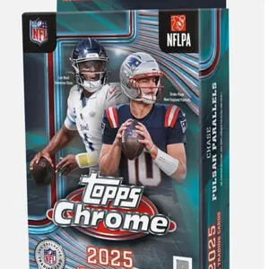 2025 Topps Chrome Hanger Box NFL