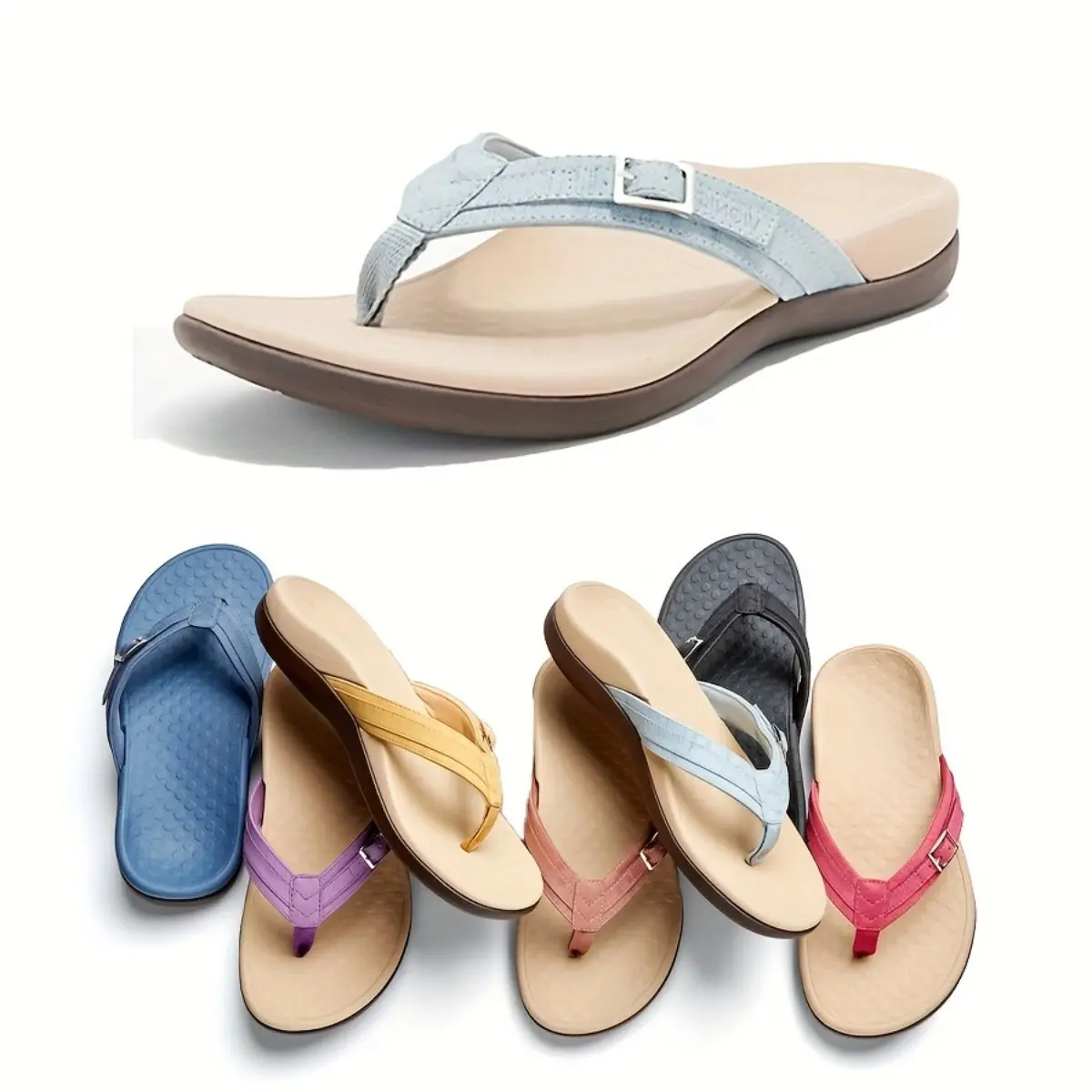 Secret Dig Women'S Summer Slippers, Flat Outdoor Non-Slip Cool Flip Flops, Beach Peep Toe Shoes For Men And Women, Home Leisure Slippers.