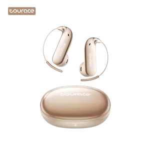 Tourace Ear Buds - Bluetooth Headphones with Zero‑Gravity Titanium Ear‑Hook Design, Noise Isolation, 12H Playtime Wireless Earbuds Headset Bluetooth 6.0, IPX5 Waterproof & Sweatproof, Ideal for Travel & Electronic Gifts for Men and Women