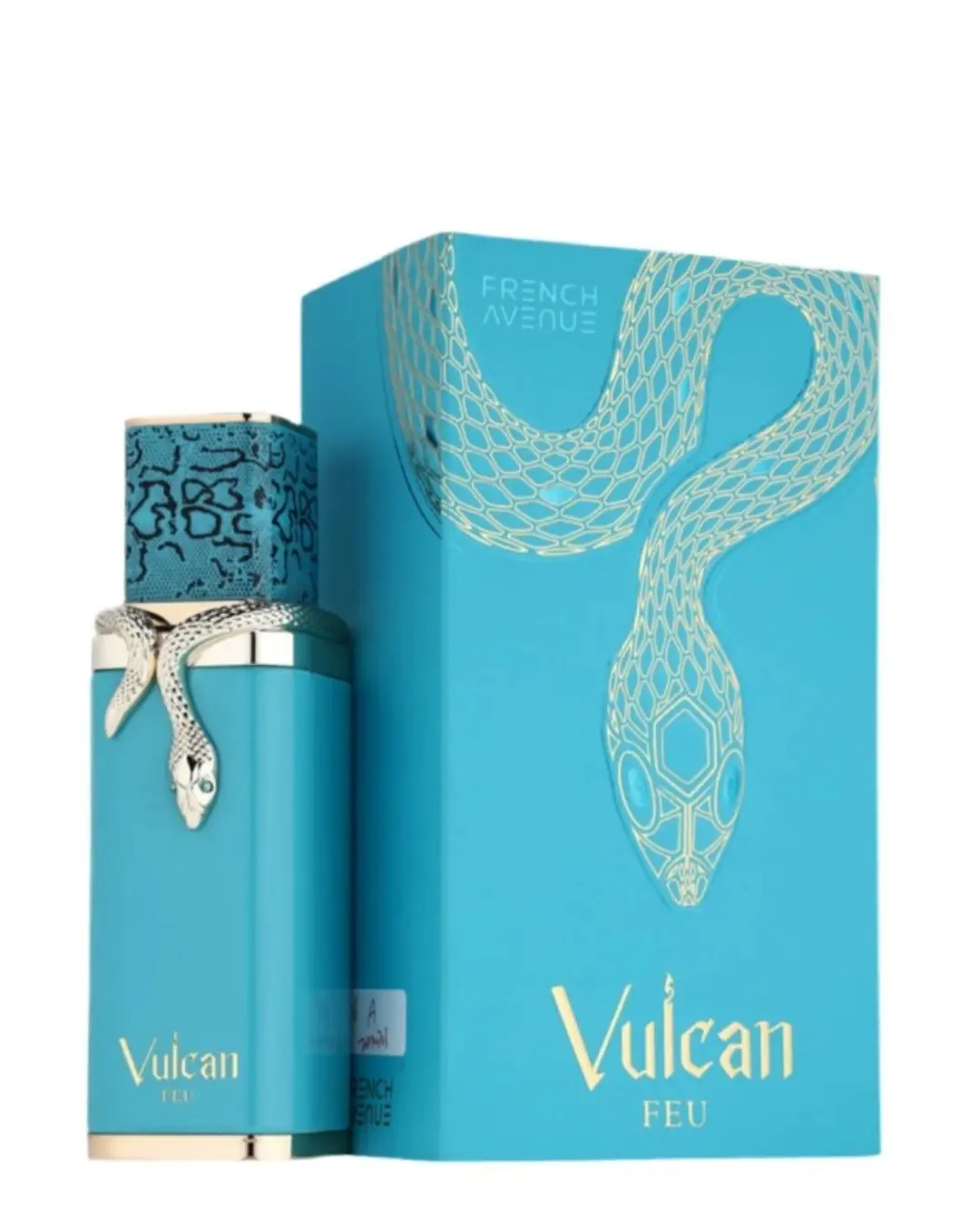 French Avenue Vulcan Feu Bold Fiery Aromatic Modern Elevated Unisex Eau de Parfum Fragrance - 100ml(3.4oz), Single Item