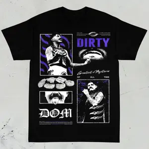Dominik Mysterio Retro Wrestler Graphic 90s Pro Wrestling Tee for True Fans T-Shirt