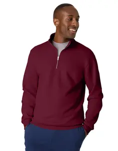 Hanes EcoSmart Men’s Fleece Quarter-Zip Pullover